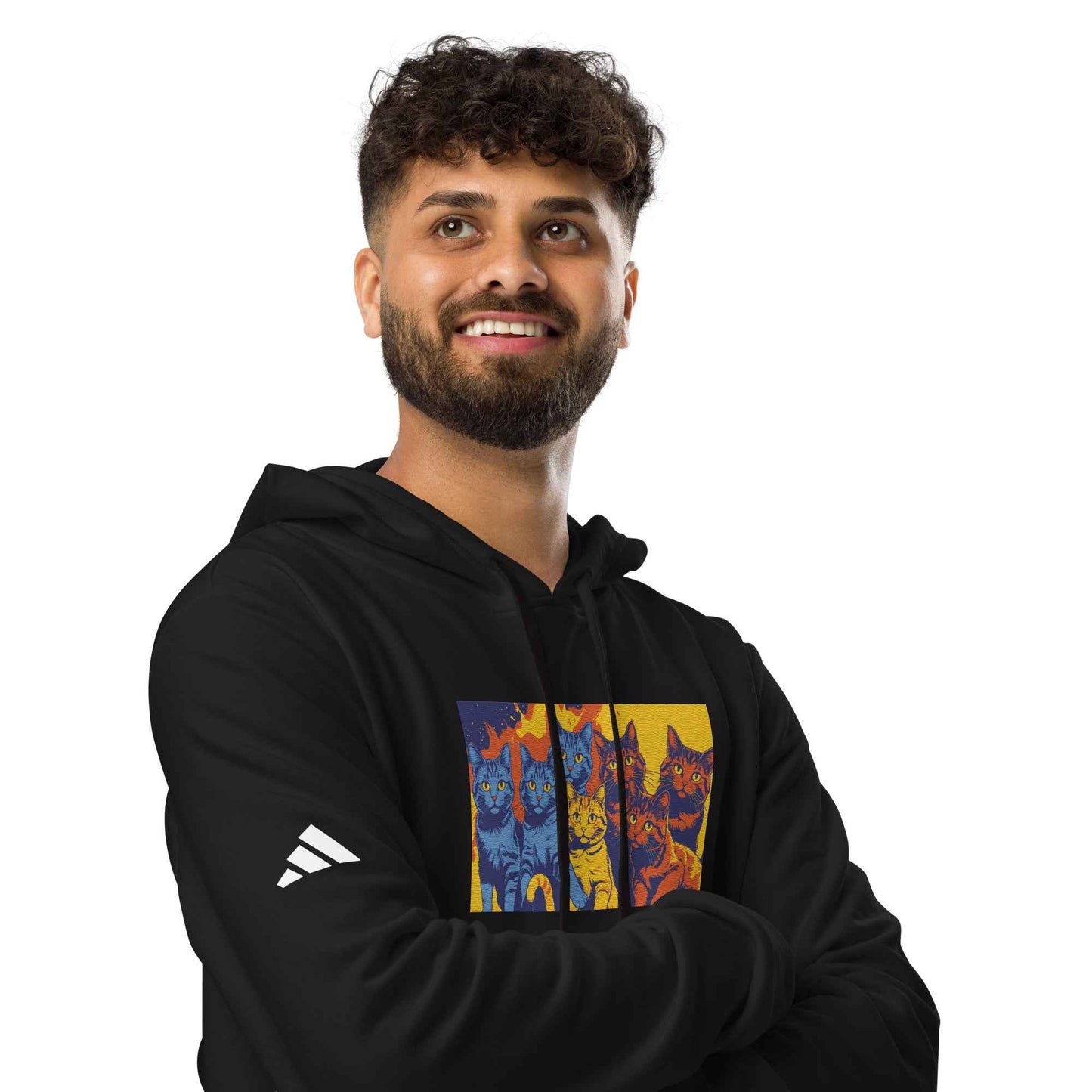 Adidas Cotton Unisex Hoodie - Comfort and Style for Everyone