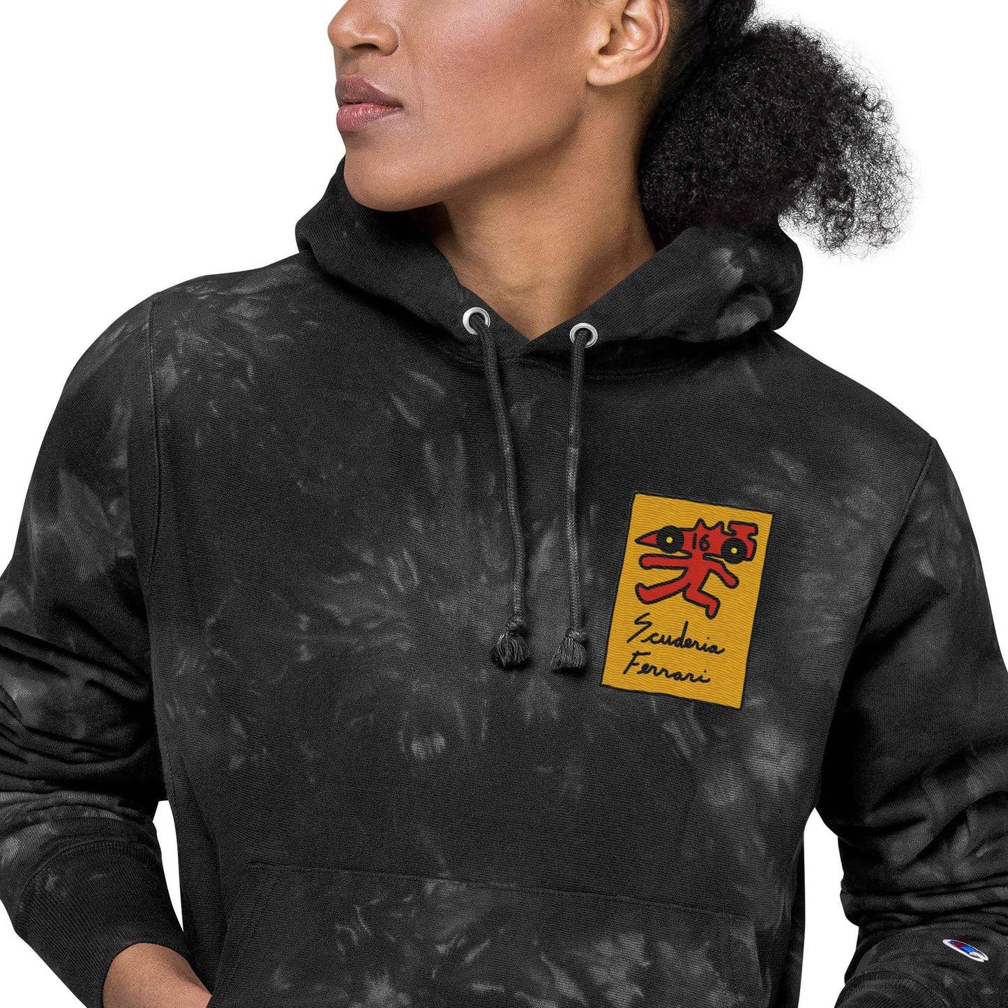 Champion Tie-Dye Hoodie for Unisex – Stylish Comfort and Vibrant Colors