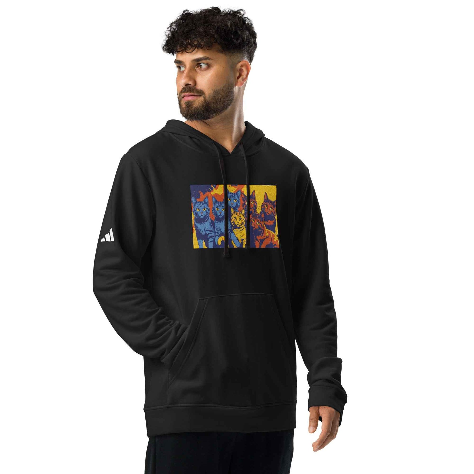 Adidas Cotton Unisex Hoodie - Comfort and Style for Everyone