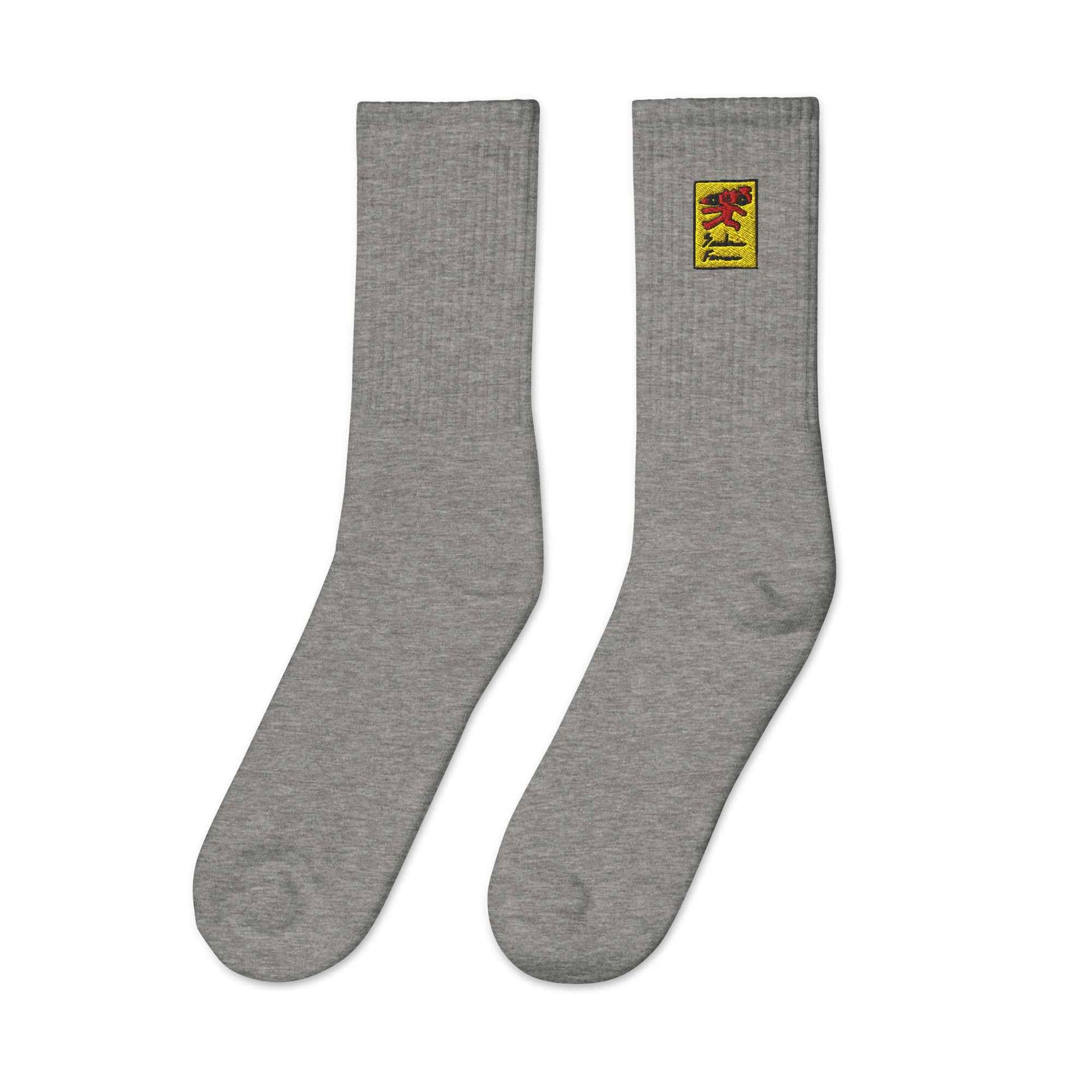Embroidered Premium Socks