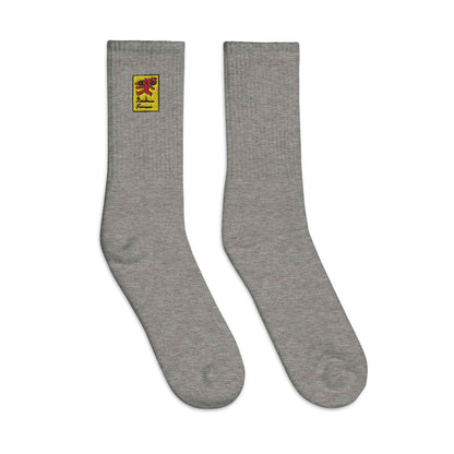 Embroidered Premium Socks