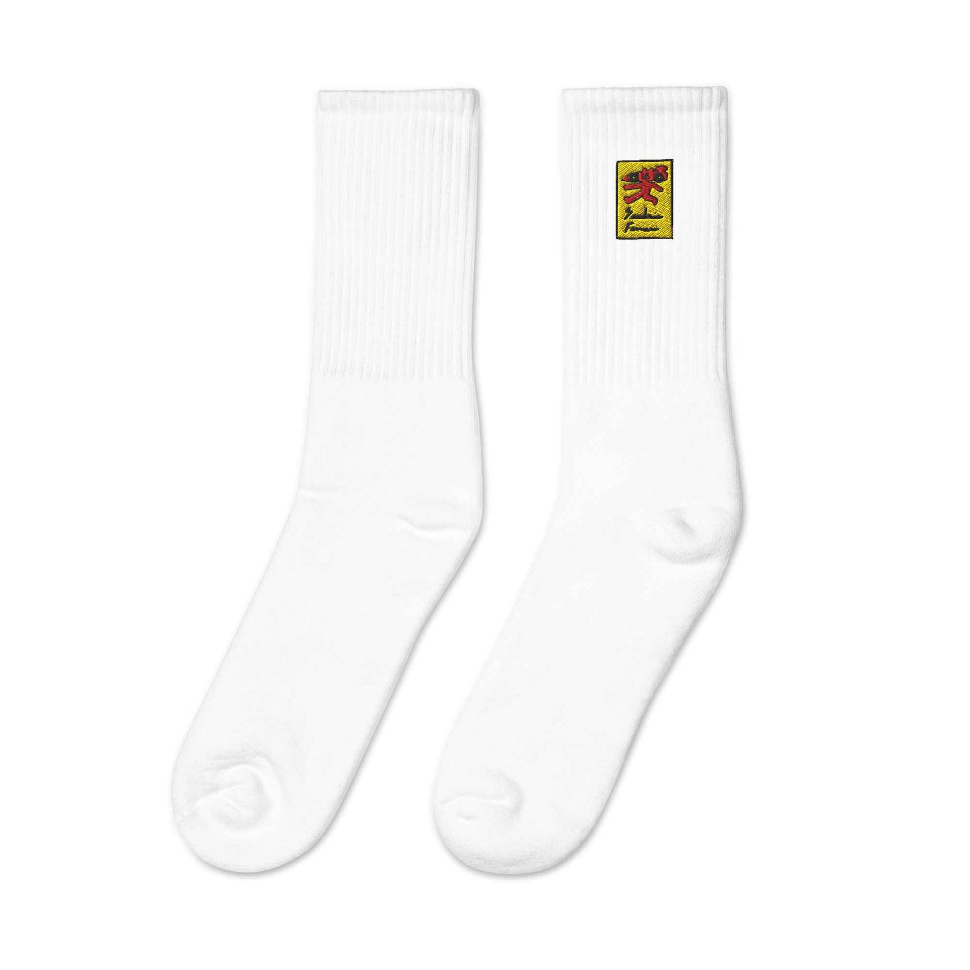 Embroidered Premium Socks