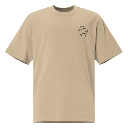 Oversized faded t-shirt - ekinoks