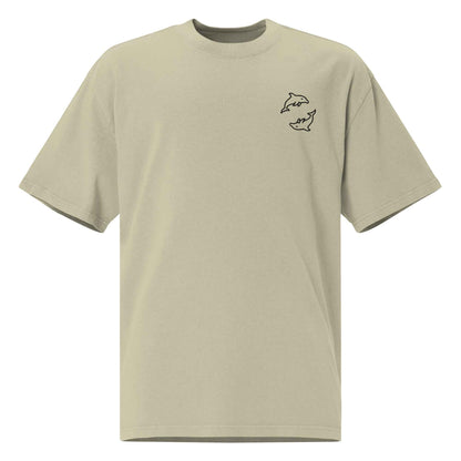 Oversized faded t-shirt - ekinoks