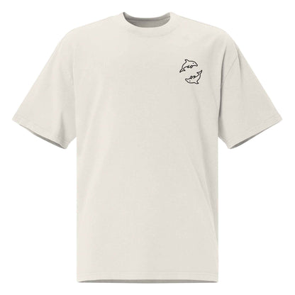 Oversized faded t-shirt - ekinoks