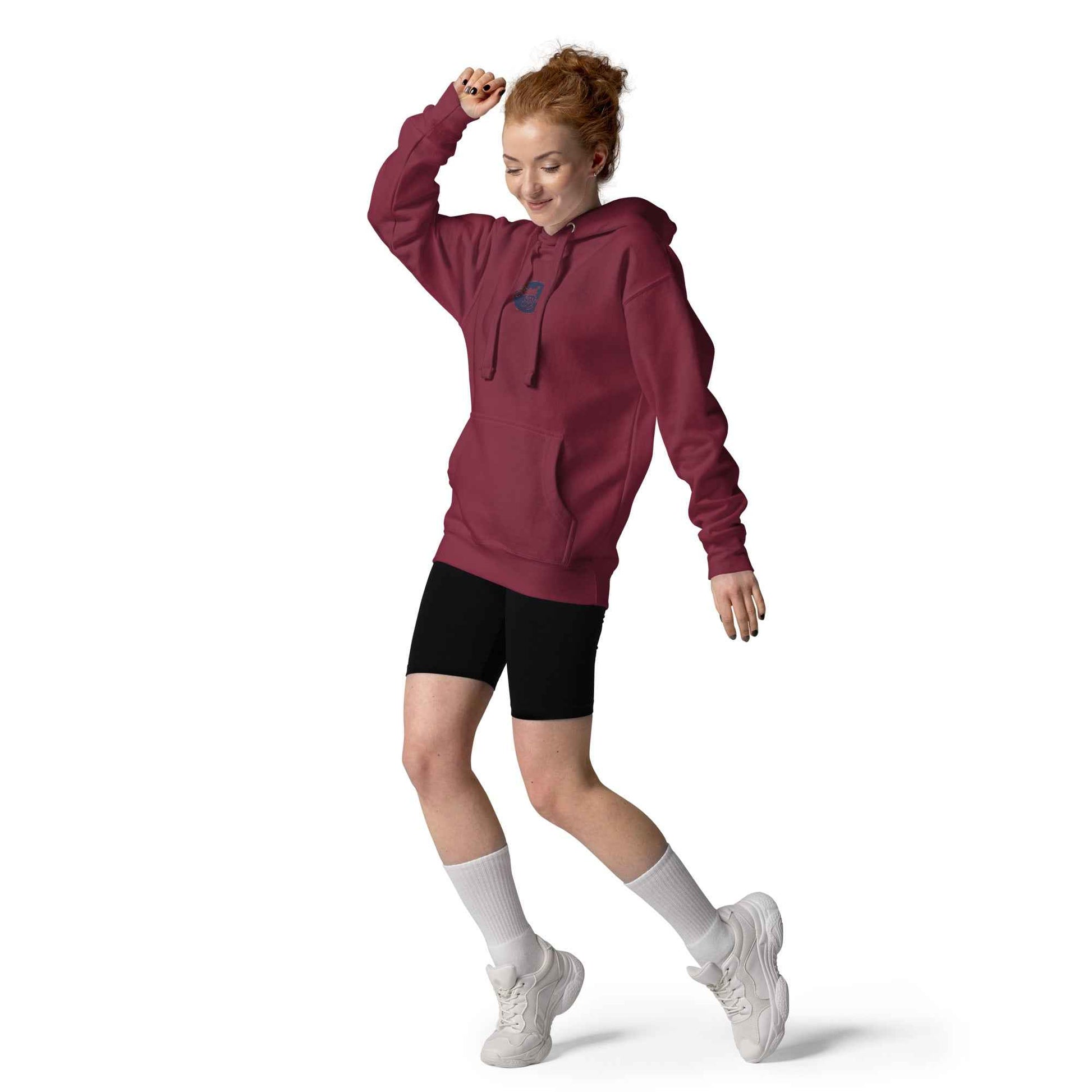 Unisex Vibrant & Comfy Embroidery Hoodie - ekinoks